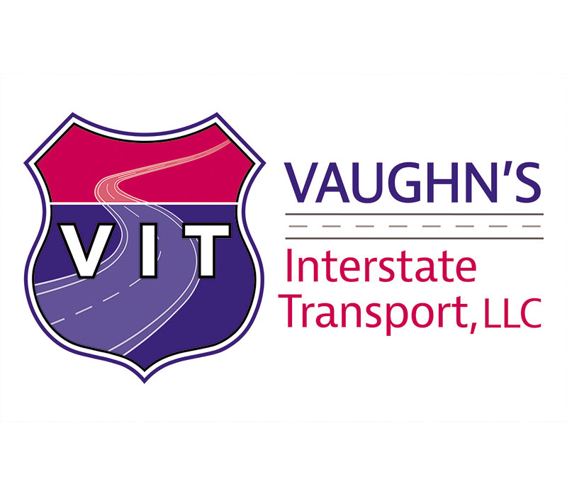 Vaugh's Interstate Transport - VIT - No job is too big or too small. Working from a rough idea drawing, I designed this image. And it was important for them to have it created as a vector file. I used Adobe Illustrator.